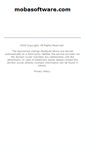 Mobile Screenshot of mobasoftware.com